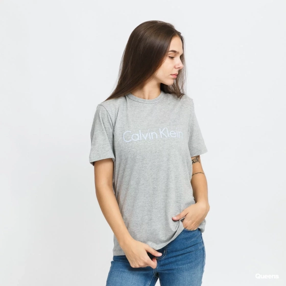 Dámske tričko QS6105E- XS9 - Šedá - Calvin Klein