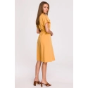 Dámske košeľové šaty Yellow S298 - Stylove