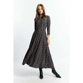 Elegantné dámske šaty DRE3540 čierne - Monnari