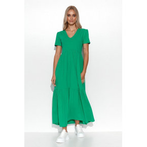 Dámske šaty M549 Zelená - Makadamia