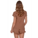 Dámske pyžamo PM.4315 Hnedá - Doctor Nap