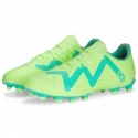 Pánske futbalové kopačky FG/AG 107187 03 Neon zelená s modrou - Puma