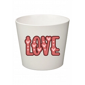 LOVE (VERZE 2) - malý květináč 