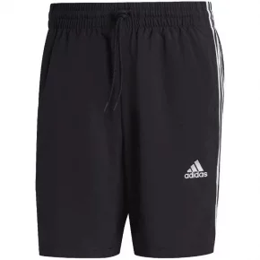Pánske šortky 3-Stripes M IC1484 čierno-biele - Adidas