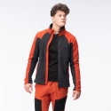Pánska mikina Polar Monar M 92800621574 sivo-oranž - Hi-Tec