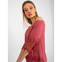 Dámska blúzka LK BZ 506188.32X tmavo ružová - FPrice