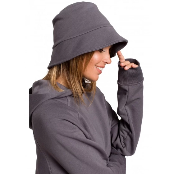 Vedierková čiapka B214 antracitová - BeWear