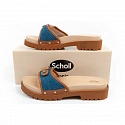Dámske dreváky W F305492349 hnedo-modré - Scholl Iconic