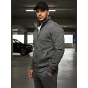 Bluza męska rozpinana bez kaptura antracytowa BX4111