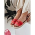 Klapki damskie MISSWAVE czerwone FashionStreet ZY0948