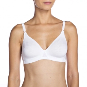Dámska podprsenka COTTON BRA biela - BELLINDA