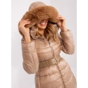 Dámska bunda NM KR TR8173.96P svetlo hnedá - FPrice