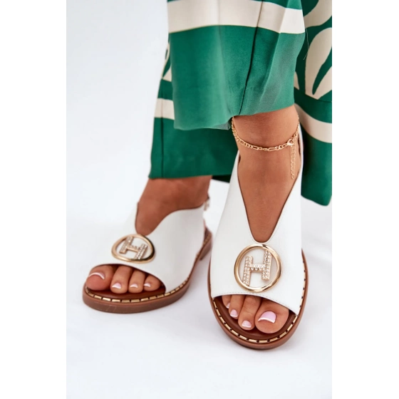 Dámské sandály A8229 Bílá - Yolera 