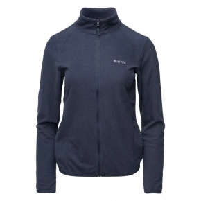 Dámska fleecová mikina Lady Damis II FULL ZIP W 92800621589 Tmavomodrá - Hi-Tec