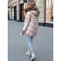 Kurtka zimowa damska z kapturem WINTERCHIC różowa FashionStreet TY4441z