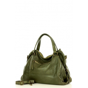 Prírodná kožená taška model 145567 - Mazzini