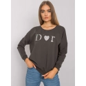 Dámska mikina RV BL 0192.55P Tmavá khaki - FPrice