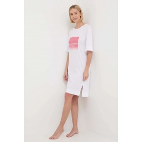 Dámska nočná košeľa 164687 4R255 00010 biele - Emporio Armani