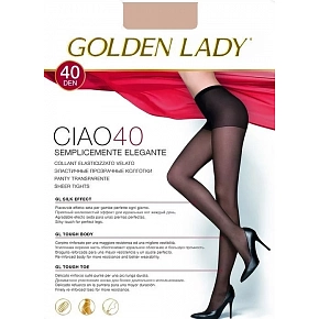 Dámske pančuchové nohavice Ciao 40 deň - Golden Lady