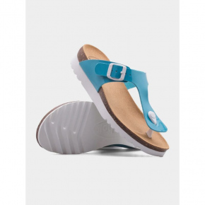Dámske žabky Boa Visa W F31247-1007 Modrá mix - Scholl