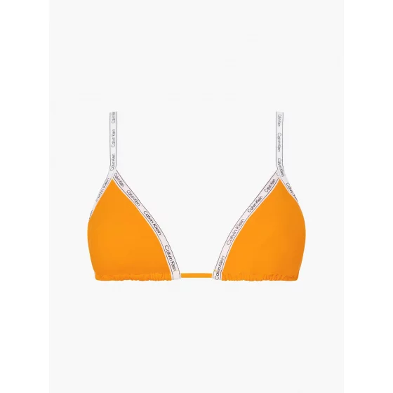 Vrchný diel plaviek KW01604 ZEG oranžové - Calvin Klein