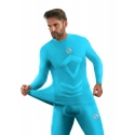 Pánsky Thermo Top s dlhým rukávom CL40 Svetlo modrá - Sesto Senso