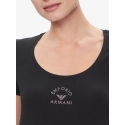 Dámske tričko 163377 4R223 00020 čierne - Emporio Armani