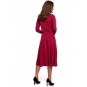 Dámske šaty S234 Cherry červená - Stylove