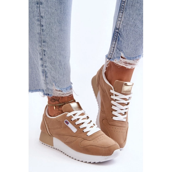 Sportovní obuv BK939 khaki - Step in style