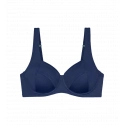 Dámska plavková podprsenka Summer Mix & Match W 01 sd 00RA tmavo modrá - Triumph