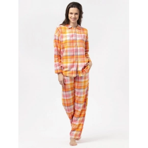 Dámske pyžamo LNS 473 B24 oranžové - Key