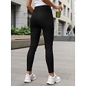 Legginsy damskie z wysokim stanem czarne FashionStreet UY2849