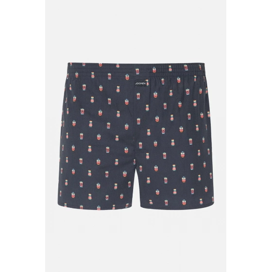 Pánske trenírky 315200H B90 tm. modré s potlačou - Jockey