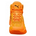 Pánske športové topánky Playmaker Pro Mid Laser M 378327 01 Neon oranžová - Puma