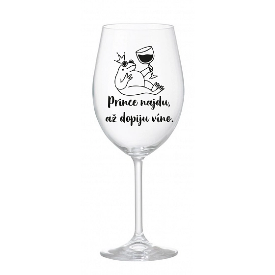 Gentleman z roku 89 - číry pohár na víno 350 ml