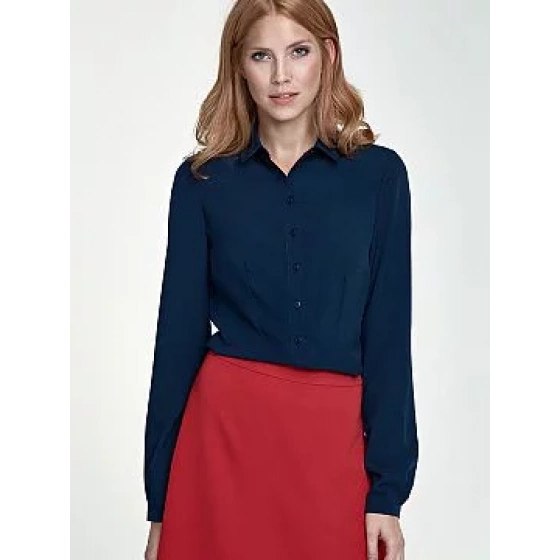 Dámska košeľa s dlhým rukávom B70R42G - Nife