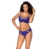 Dámska podprsenka semi soft 1030/1 Iris Fialová - Ava