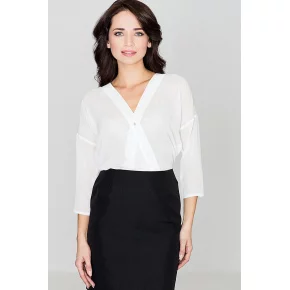 Dámska blúzka K138 Ecru - Lenitif