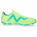 Pánske futbalové kopačky FG/AG 107187 03 Neon zelená s modrou - Puma