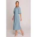 Dámske šaty S399 Svetlo modrá - Stylove