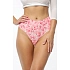 Dámske brazilky Rose Flakes Simple Brasil Maxi Ružová mix - Julimex
