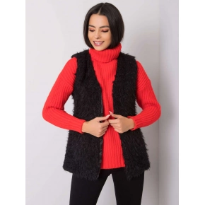 Dámska vesta TW KZ 1402.10P Čierna - Och Bella Dámska vesta TW KZ 1402.10P Čierna - Och Bella