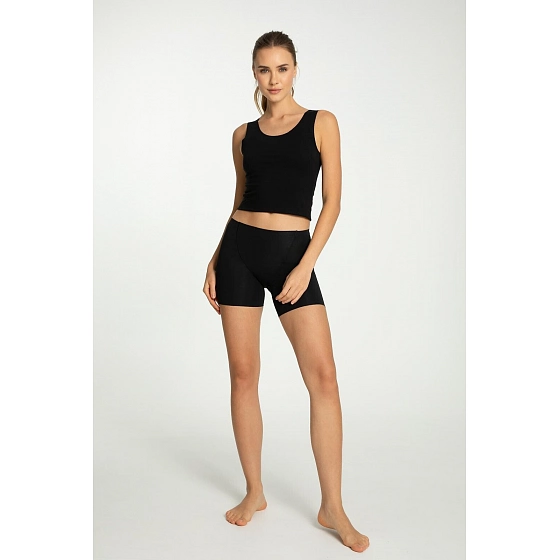 Dámske nohavičky Cotton Mood Shorts čierne - Julimex