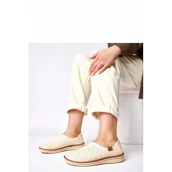 Polobotky 60770-2 Kang you béžové  Solea