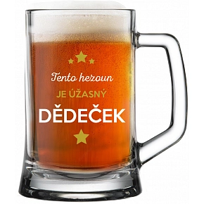 TENTO HEZOUN JE ÚŽASNÝ DEDKO - pivné poháre 0,5 l