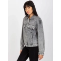 Dámska džínsová bunda EM KR H1830.88 Sivá jeans - Ciminy