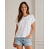 Dámské tričko UW0UW03632 YBR bílé - Tommy Hilfiger
