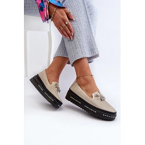 Dámske topánky LR400 zlaté - S.Barski