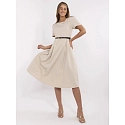 Dámske šaty MI SK A2328.41 béžové - FPrice