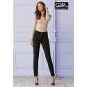 Dámske nohavice Ava Pants 004.4645S Čierna - Gatta